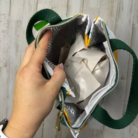 NWT Kate Spade Citrus Design Insulated‎ Lunch Bag Multicolor Chic Style - Picture 8 of 8